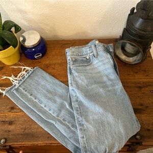 Madewell Light Blue Straight Women's Jeans